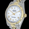 Rolex Datejust 31 Bianco Jubilee 68273 White Milk Romani 